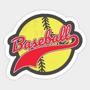 baseball Sticker